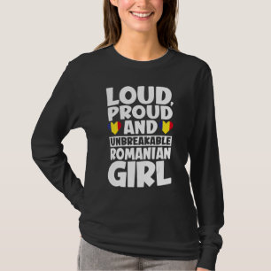 Romania Flag Proud Romanians Men & Women 1 T-Shirt