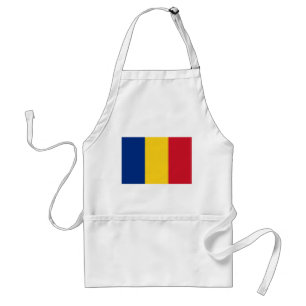 Romania Flag Standard Apron