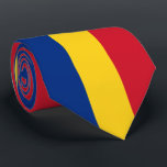 Romania Flag Tie<br><div class="desc">Patriotic flag of Romania.</div>