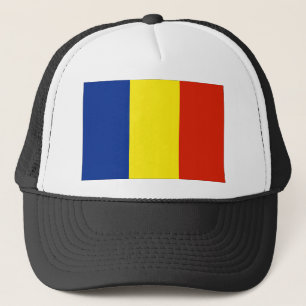 Romania flag trucker hat