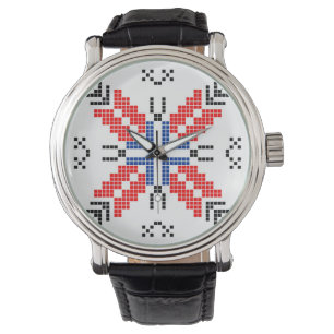 romania folk motif traditional symbol ethnic watch