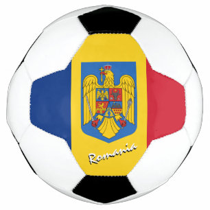 Romania Football & Romanian Flag / Sports
