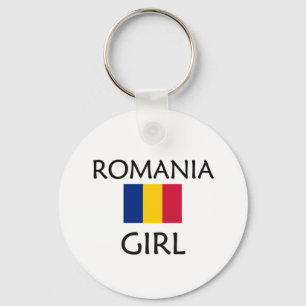 ROMANIA GIRL KEY RING