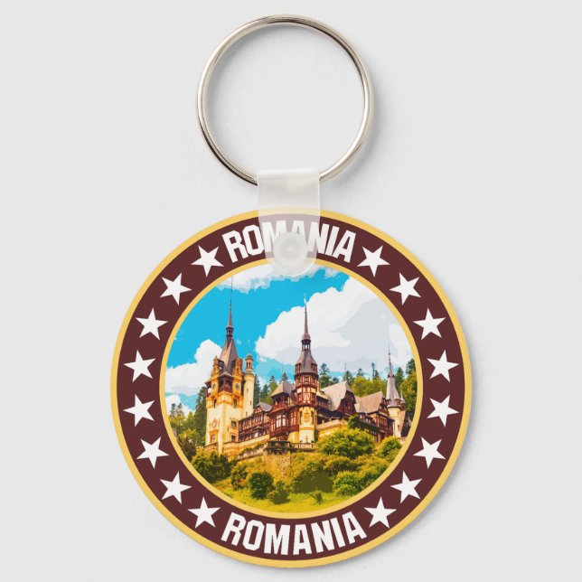 Romania                                            key ring (Front)