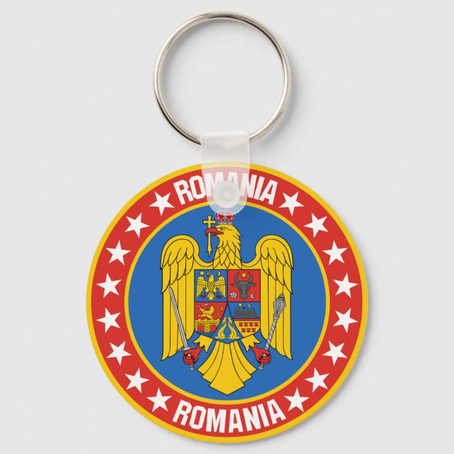 Romania                                            key ring (Front)