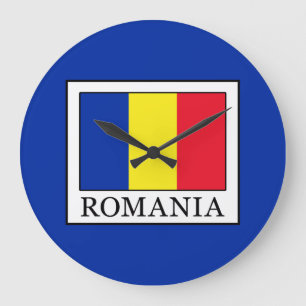 Romania Large Clock