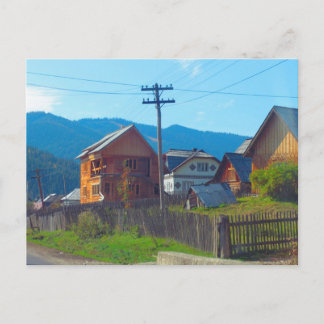 Romania, Moldova, Agricultural village Postcard