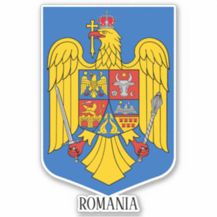 Romania National Coat Of Arms Patriotic