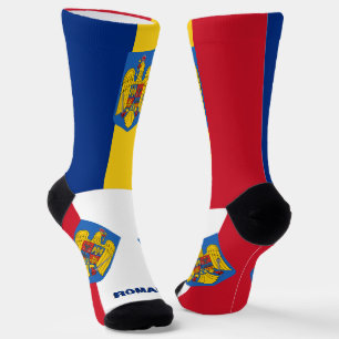 Romania Patriotic, Sustainable Romanian Flag Socks
