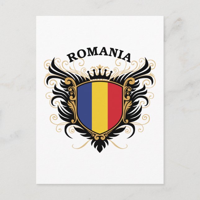 Romania Postcard (Front)