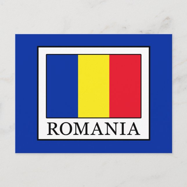 Romania Postcard (Front)