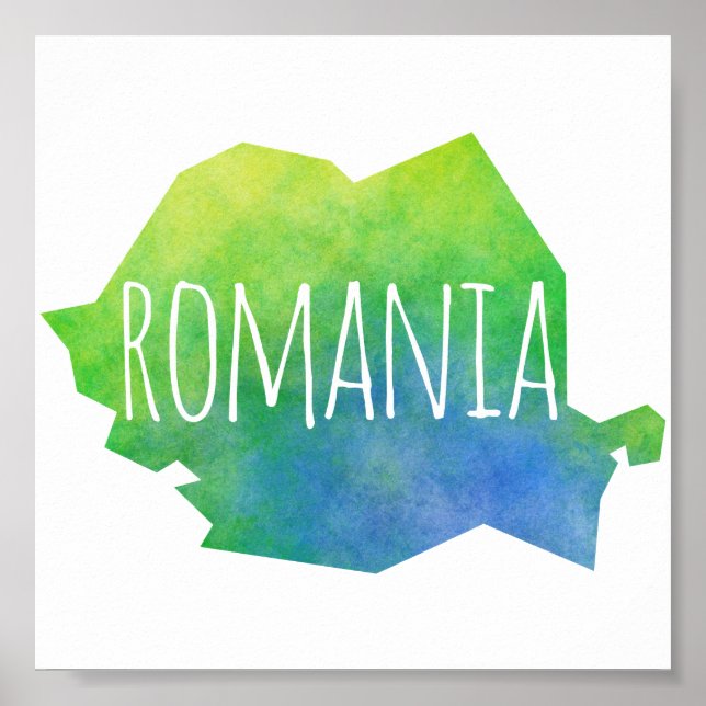 Romania Poster (Front)