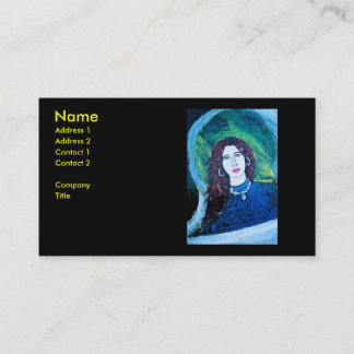 ROMANIA RED BUSINESS CARD