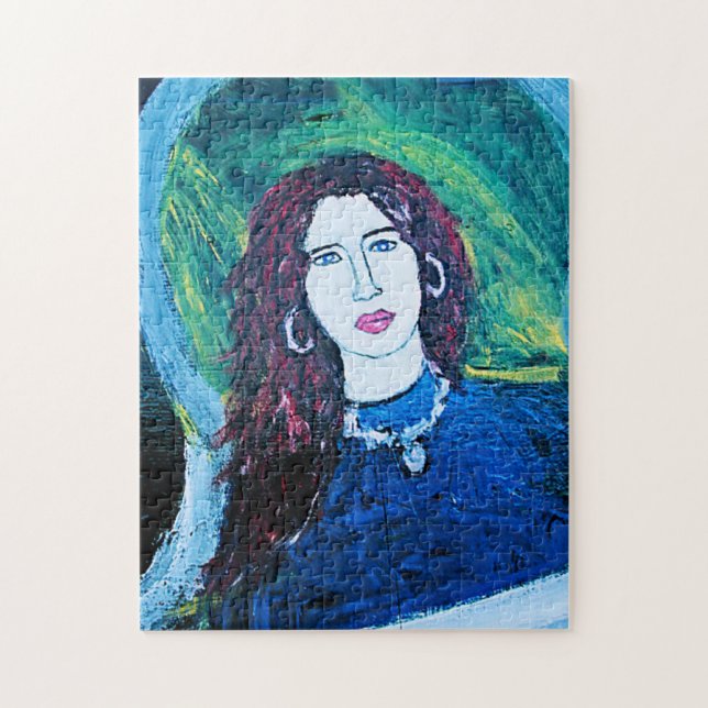 ROMANIA RED JIGSAW PUZZLE (Vertical)