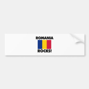 Romania Rocks Bumper Sticker