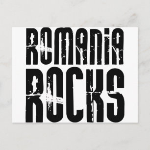 Romania Rocks Postcard