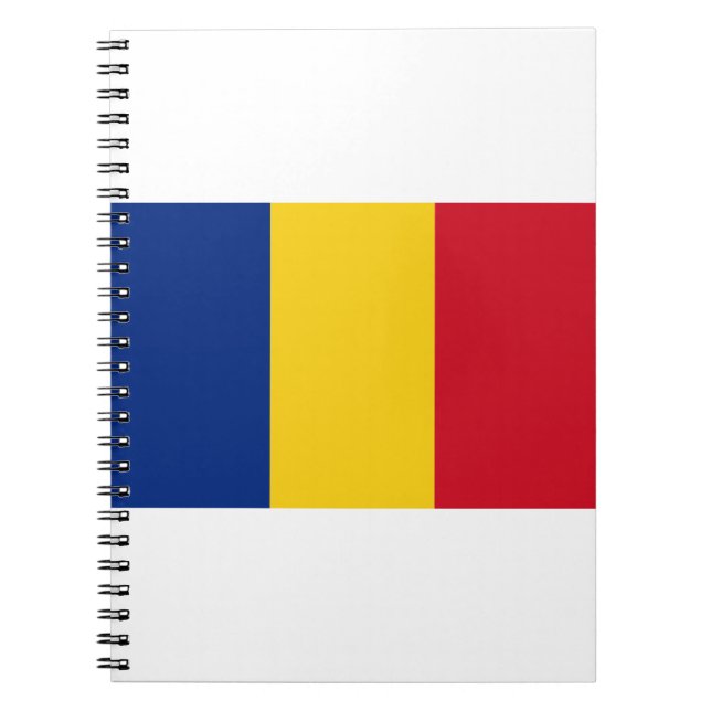 România - Romania Flag Notebook (Front)