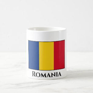 Romania (Romanian) Flag Coffee Mug