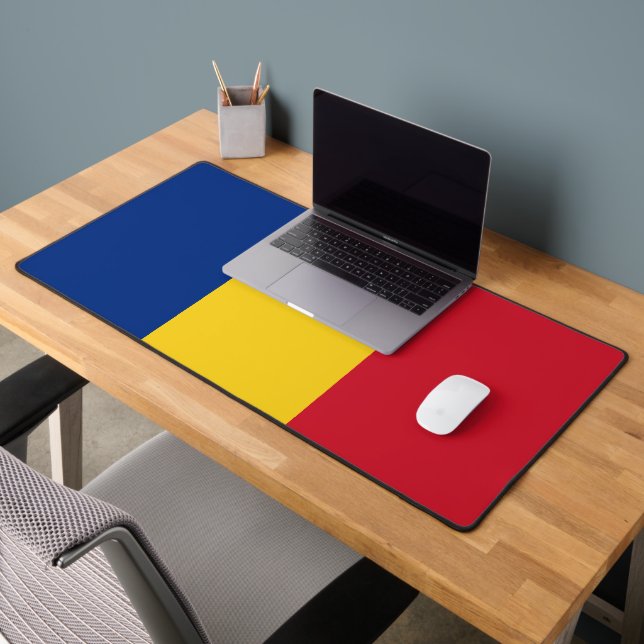 Romania / Romanian Flag Desk Mat (Office 2)