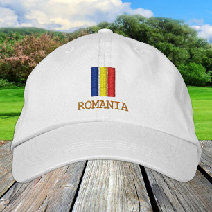 Romania & Romanian Flag fashion / Patriots Embroidered Hat
