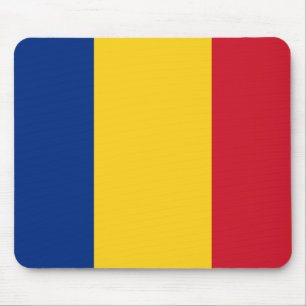 Romania (Romanian) Flag Mouse Mat