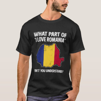 Romania Romanian Roots Romanian Heritage Proud Rom T-Shirt