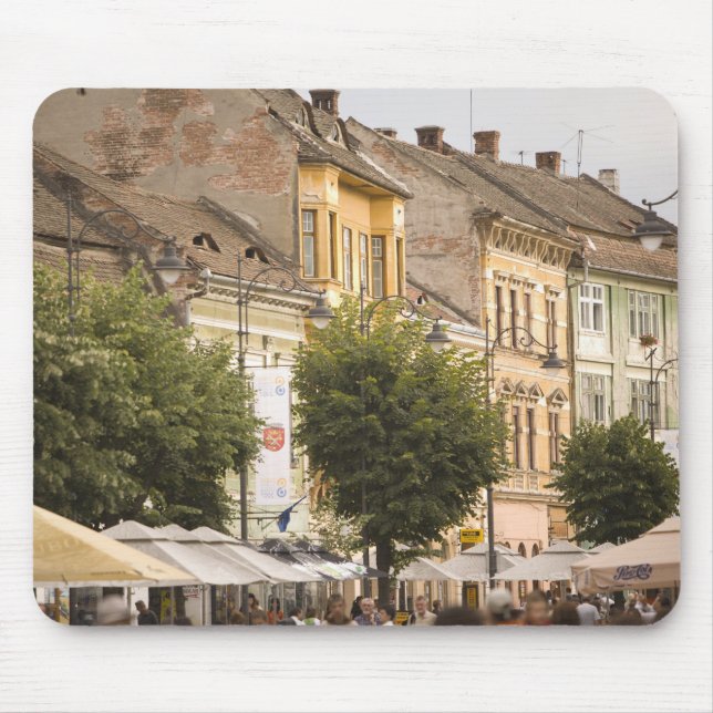 Romania, Sibiu. New Town. RF) Mouse Mat (Front)
