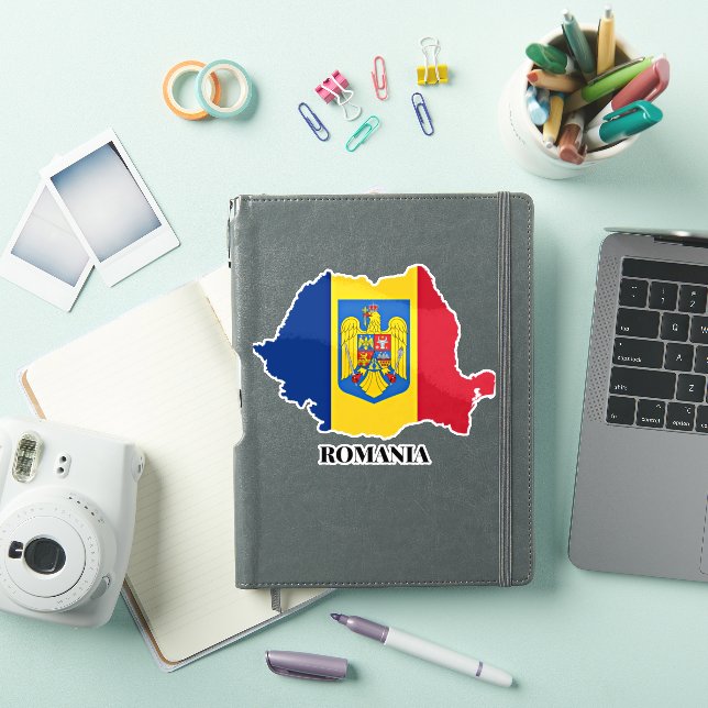 Romania Silhouette, labelled, (iPad Cover)
