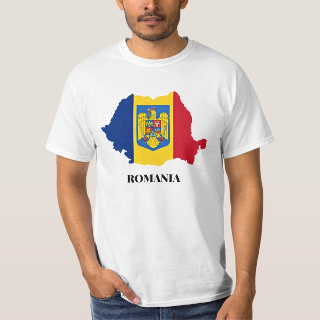 Romania silhouette T-Shirt (Front)