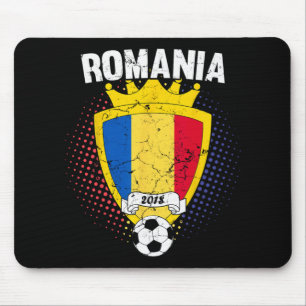 Romania Soccer Romanian Flag National Team Cup Mouse Mat