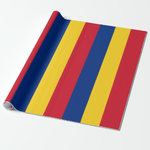 Romania Wrapping Paper