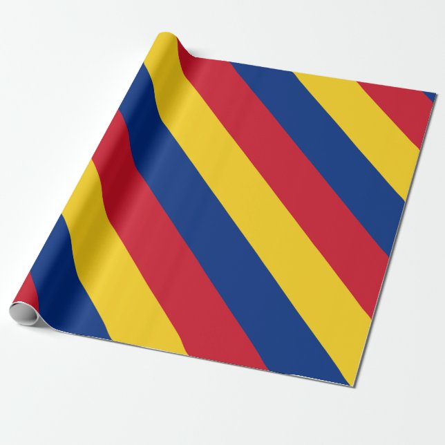 Romania Wrapping Paper (Unrolled)