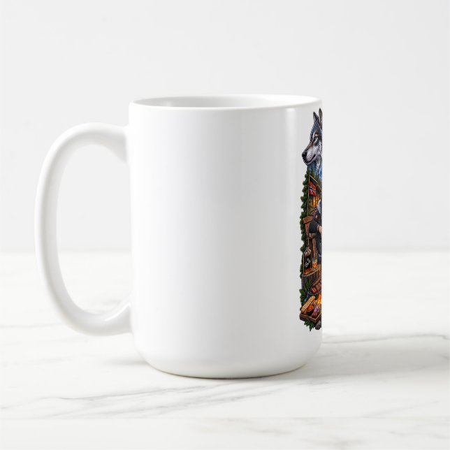 romanian design coffee mug (Left)