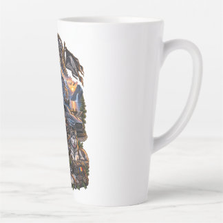 romanian design latte mug