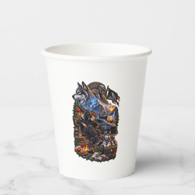 romanian design paper cups (Front)