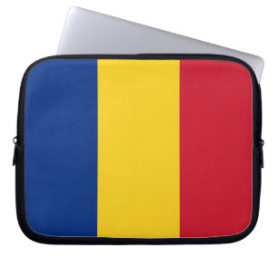 Romanian Flag Laptop Sleeve