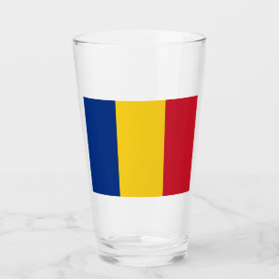 Romanian Flag (Romania) Glass
