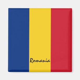 Romanian flag & Romania holiday, travel /sports Magnet