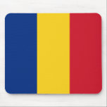 Romanian Flag (Romania) Mouse Mat<br><div class="desc">This design features the national flag of Romania, which is a country located at the crossroads of Central, Eastern and Southeastern Europe. It has land borders with Bulgaria to the south, Ukraine to the north, Hungary to the west, Serbia to the southwest and Moldova to the east, including has its...</div>