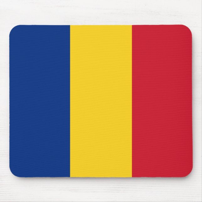 Romanian Flag (Romania) Mouse Mat (Front)