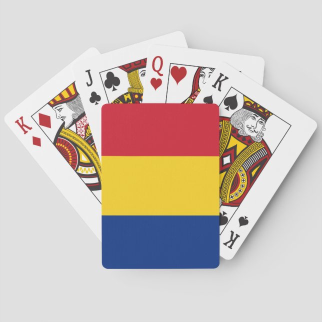 Romanian Flag (Romania) Playing Cards (Back)