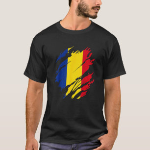 Romanian Flag Romania   T-Shirt
