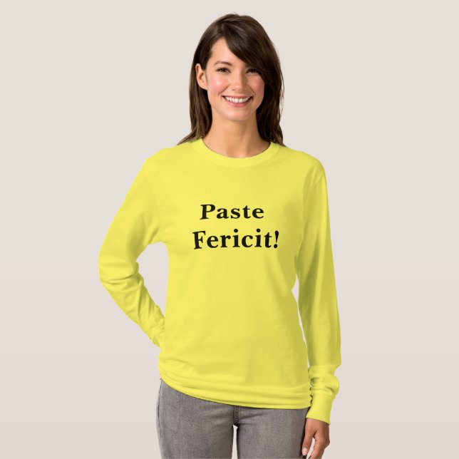 Romanian Happy Easter-Paste Fericit T-Shirt (Front Full)