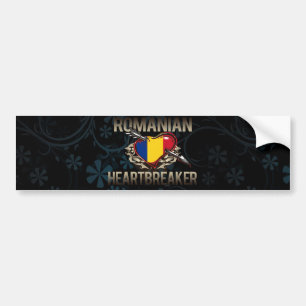 Romanian Heartbreaker Bumper Sticker