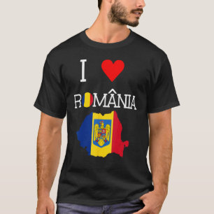 Romanian  I Love Romania T-Shirt