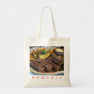 Romanian Mici up close tote bag