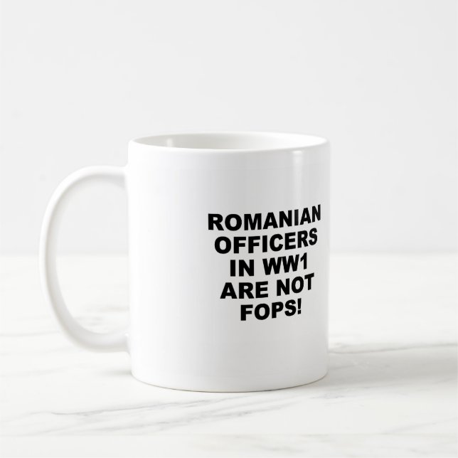 Romanian Officers Mug (Left)