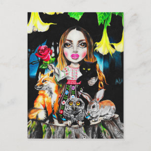 Romanian Princess Postcard