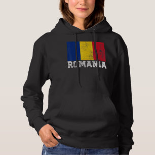 Romanian Romania Flag Home Souvenir Men Women Hoodie