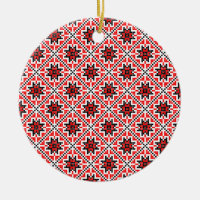 romanian traditional ethnic costume motif seamless